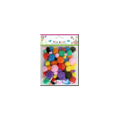 Manufacturers Exporters and Wholesale Suppliers of Pompom Asst Size Bright Bengaluru Karnataka